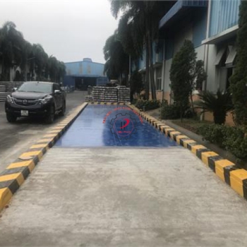 CÂN Ô TÔ 80 TẤN KIỂU NỬA CHÌM