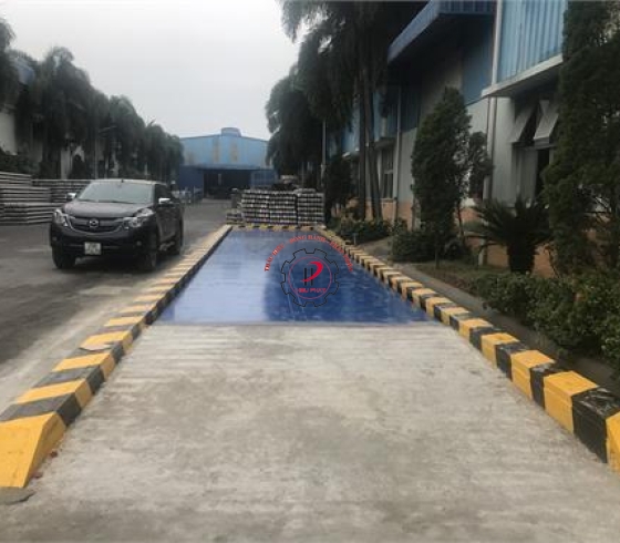 CÂN Ô TÔ 80 TẤN KIỂU NỬA CHÌM