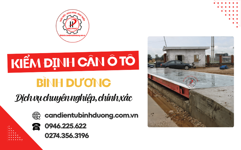 kiểm định cân ô tô Bình Dương