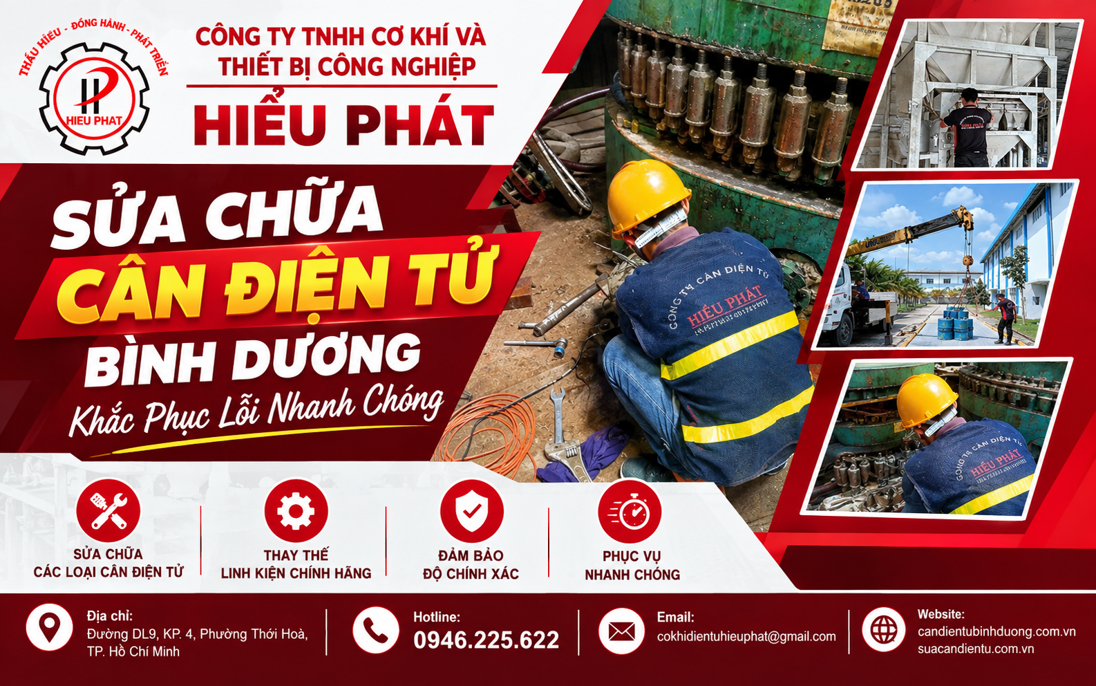 Kiểm tra dây tín hiệu và kết nối trong hệ thống cân điện tử